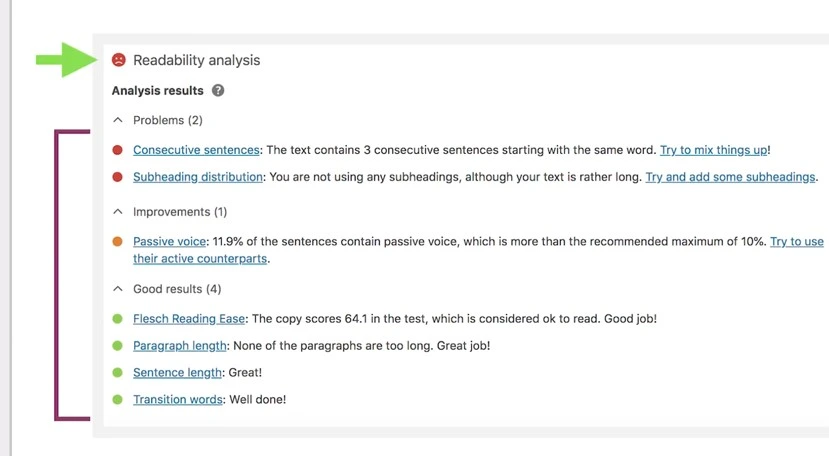 Readability Analysis 